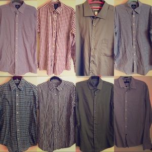 7 Button-Downs  *Tommy Hilfiger shirt is gone*